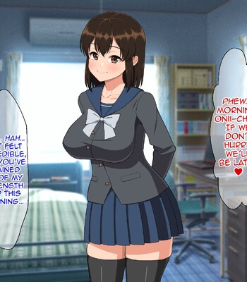 Kyonyuu Imouto to no Oboetate Koubi wa Kimochi Yosugite Yamerarenai | New-Found Sex With My Busty Little Sister Feels Too Good to Stop comic porn sex 89