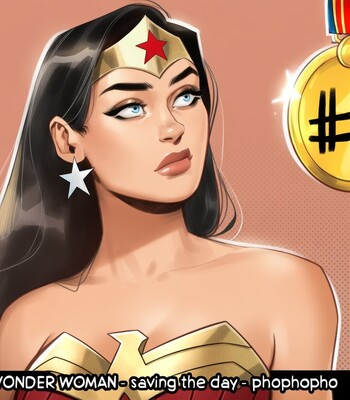 Wonder Woman – saving the day comic porn sex 2