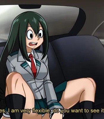 Waifu Taxi – Tsuyu Asui comic porn thumbnail 001