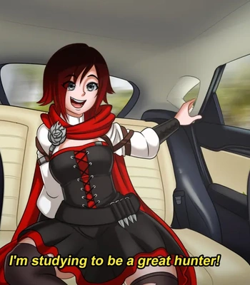 Waifu Taxi – Ruby Rose comic porn thumbnail 001
