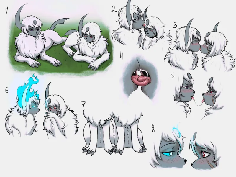 Moria And White Fang comic porn thumbnail 001