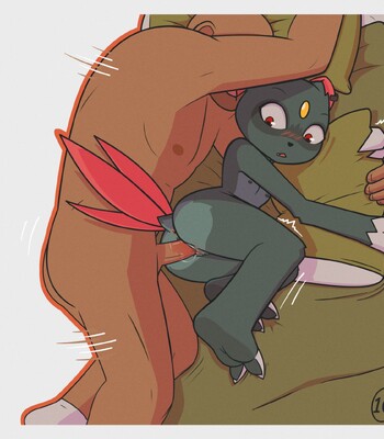 Camping With A Sneasel comic porn sex 10