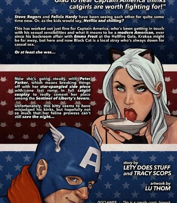 Catgirl Ameowrica comic porn sex 2