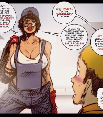 Charlie the Repairwoman comic porn thumbnail 001