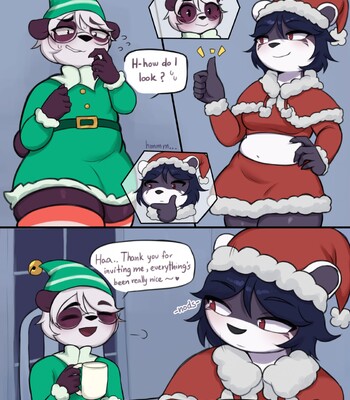 Christmas with Run (WIP) comic porn thumbnail 001