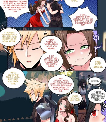 Final Fantasy VII: Honeybee Inn comic porn sex 3