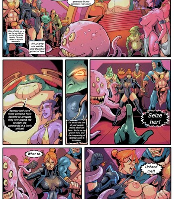 Galaxy of Scum Issue #6: The Officer comic porn sex 9