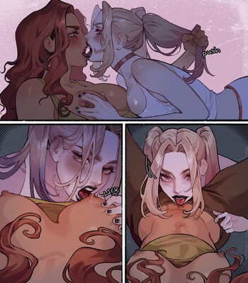 Harlivy comic porn sex 8