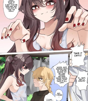 It’s Because of the Heat. comic porn sex 6