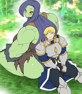 [Kyabosean] The Female Orc and Male Knight & Other Histories. {Hentaku!} comic porn thumbnail 001