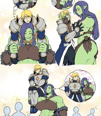 [Kyabosean] The Female Orc and Male Knight & Other Histories. {Hentaku!} comic porn sex 4