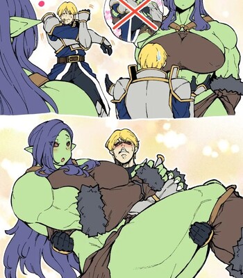[Kyabosean] The Female Orc and Male Knight & Other Histories. {Hentaku!} comic porn sex 6