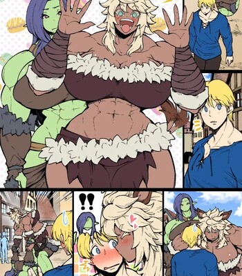 [Kyabosean] The Female Orc and Male Knight & Other Histories. {Hentaku!} comic porn sex 7