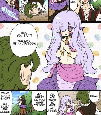 [Kyabosean] The Female Orc and Male Knight & Other Histories. {Hentaku!} comic porn sex 14