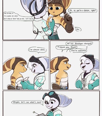 Medic Rivet AU (WIP) comic porn sex 4
