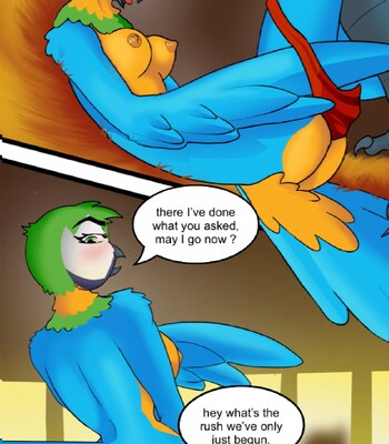 Mollie Macaw the horniest pilot you ever saw comic porn sex 6