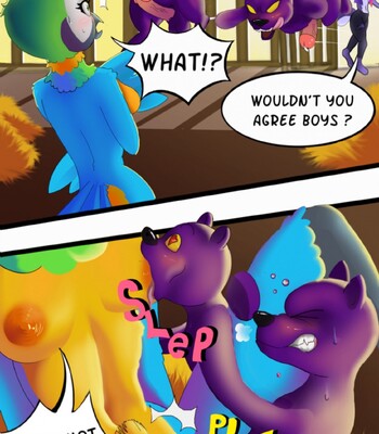 Mollie Macaw the horniest pilot you ever saw comic porn sex 7