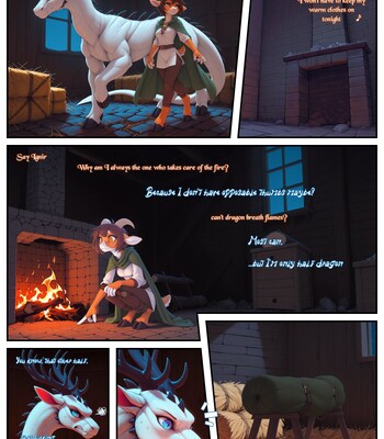 [Nonimousmate] Escort duty chapter 2 [Ongoing][AI generated] comic porn sex 13