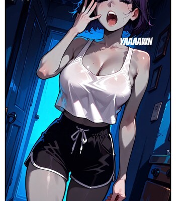 レイヴンが夜食を求めて台所に忍び込む | Raven Sneaking Into The Kitchen For A Late-Night Snack comic porn sex 1