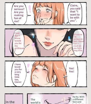 Stained Lesbian comic porn sex 4