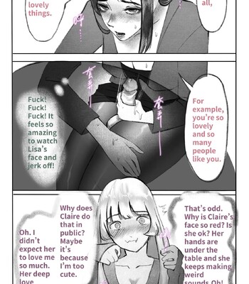 Stained Lesbian comic porn sex 7