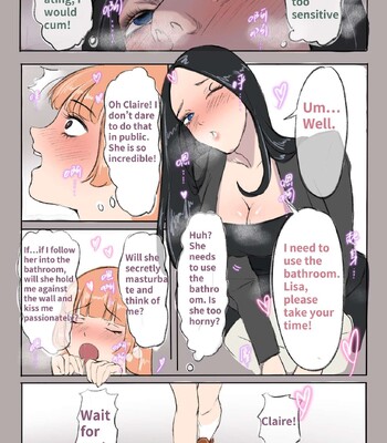 Stained Lesbian comic porn sex 8