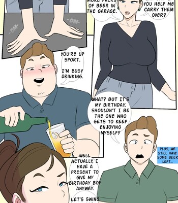 Unusual Birthday Gift comic porn sex 2