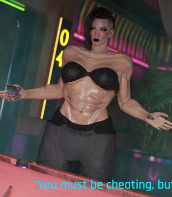 V plays Strip Billiards comic porn sex 5