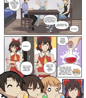 Touhou Cosplay comic porn thumbnail 001