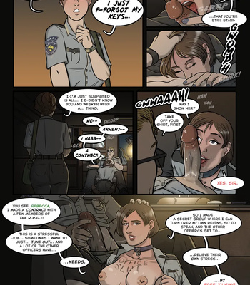 S.T.A.R.S. Office Party (Original Version) comic porn sex 7