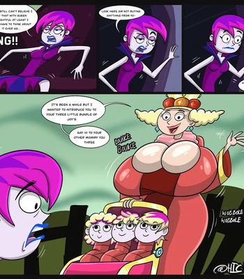 Hildy x Queen Delightful comic porn sex 7