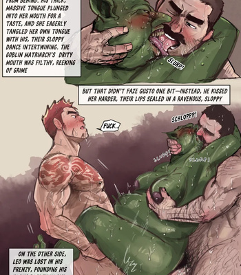 Red Fang Vs Green Goblin 1 comic porn sex 29