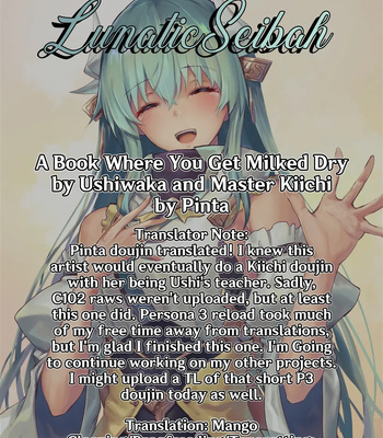 A Book Where You Get Milked Dry By Ushiwaka And Master Kiichi comic porn sex 31