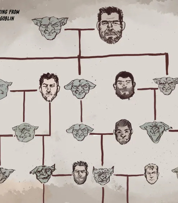 Red Fang Vs Green Goblin 1 comic porn sex 63