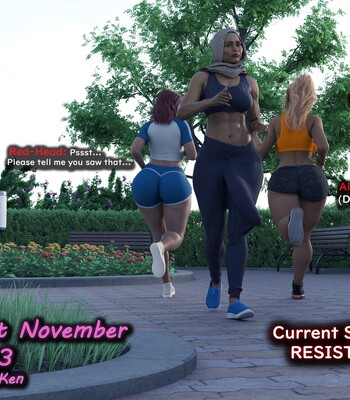 [BlankKen] Aisha’s No Nut November 2023 comic porn sex 12