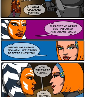 Bo-katan appologises to Ahsoka comic porn thumbnail 001