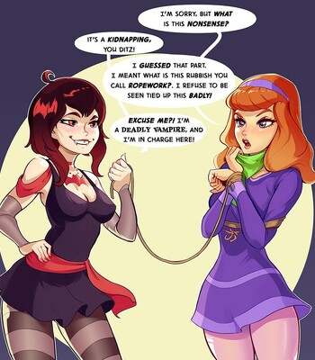 Bondage Vampire comic porn thumbnail 001