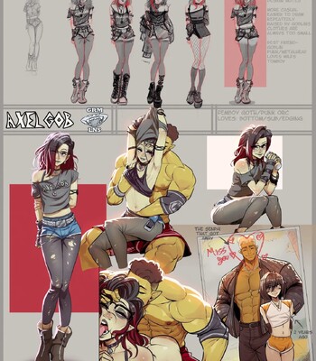 Erika: Shorts comic porn sex 3