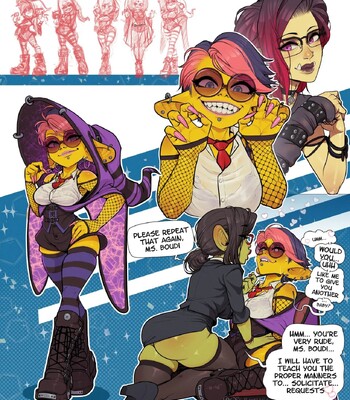 Erika: Shorts comic porn sex 4