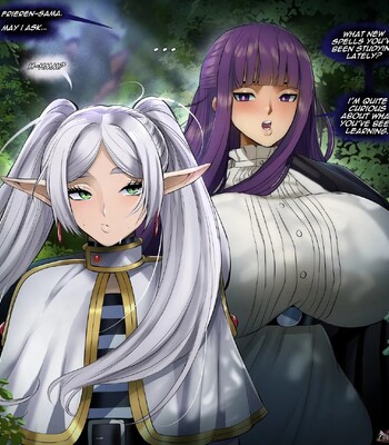 Frieren’s New Power comic porn thumbnail 001