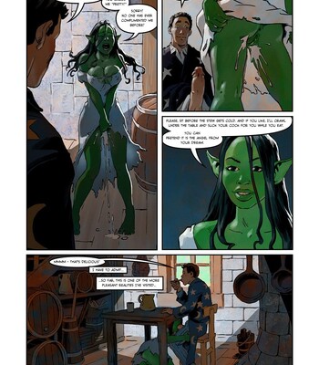 Goblin Girl at the Golden Griffin comic porn sex 7