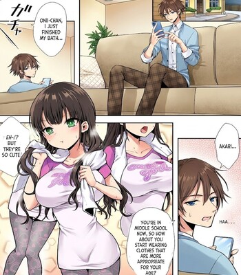 Imouto to Irekawatta Onii-chan wa, Sono Mama Oishiku Itadakarete shimaimashita. [English] {Colorized} comic porn thumbnail 001