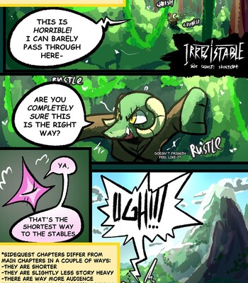 IRRESISTABLE – SIDE QUEST: Shortcut by Brradett (WIP) comic porn thumbnail 001