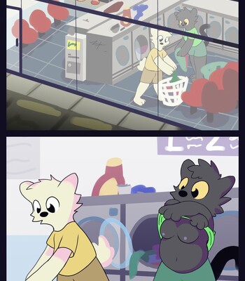 Laundry Date comic porn sex 1