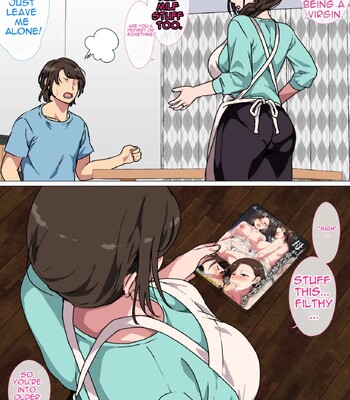 My mom started seducing me, so I couldn’t hold back and fuck her. comic porn sex 4