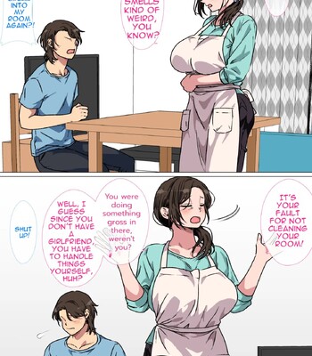 My mom started seducing me, so I couldn’t hold back and fuck her. comic porn sex 9