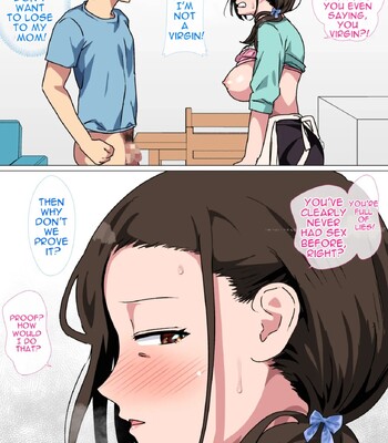 My mom started seducing me, so I couldn’t hold back and fuck her. comic porn sex 31