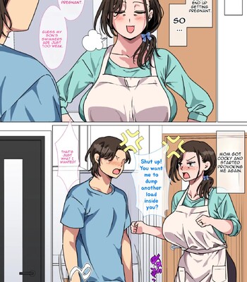 My mom started seducing me, so I couldn’t hold back and fuck her. comic porn sex 58