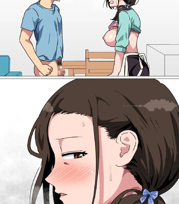 My mom started seducing me, so I couldn’t hold back and fuck her. comic porn sex 103