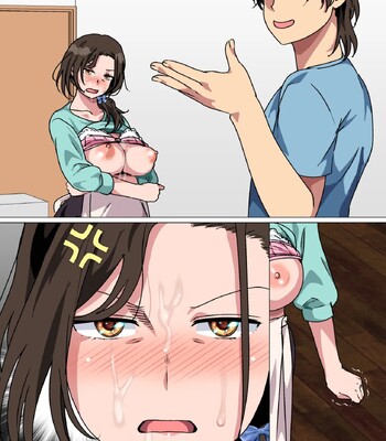 My mom started seducing me, so I couldn’t hold back and fuck her. comic porn sex 105